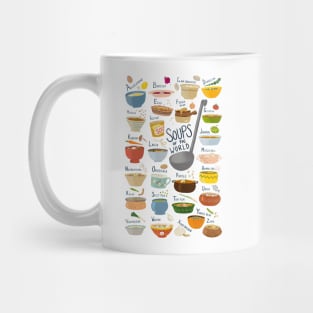 Soups of the World A-Z Mug